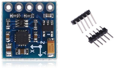 

robokitshop GY-271 HMC5883L DIGITAL ELECTRONIC COMPASS 3 AXIS MAGNETIC FIELD SENSOR MODULE Educational Electronic Hobby Kit