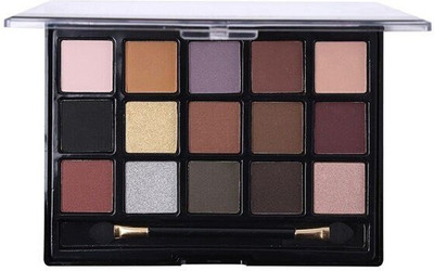 

Missrose Professional Make Up 15 Color Eyeshadows Matte 18gm (7001-078NY-03) 18 g(Multi Color)
