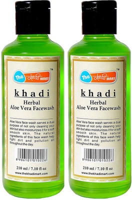 

Khadi Mart Herbal Aloevera Face Wash(420 ml)
