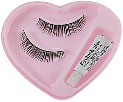 

BeTrending Eye lashes with high quality adhesive-Water proof eye lashes-Reusable Eye lashes 1 pair(Pack of 1)