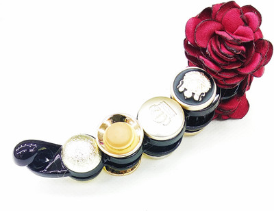 

Fairytale Maroon Flower Premium Quality Banana Hair Clip for Girls Banana Clip(Multicolor)