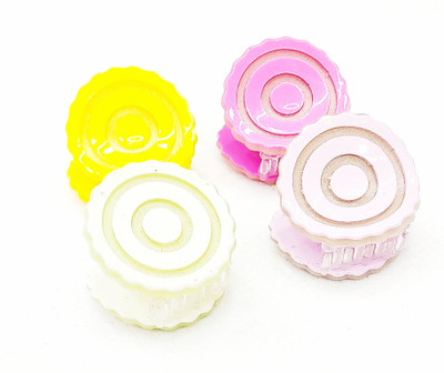 

Fairytale Glow In Dark Neon Mini Hair Clips For Little Girls.High Quality Mini Clips Size small approx 3cm Hair Clip(Multicolor)