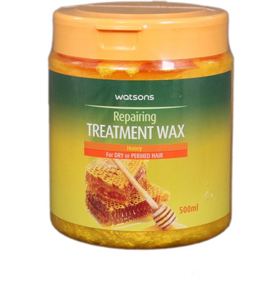 

Watsons Repairing Hair Spa Treatment Wax for Dry and Permed hair with Honey for Women and Men Wax(500 ml)