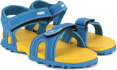 

Puma Boys & Girls Velcro Slipper Flip Flop(Blue, French blue-solar power