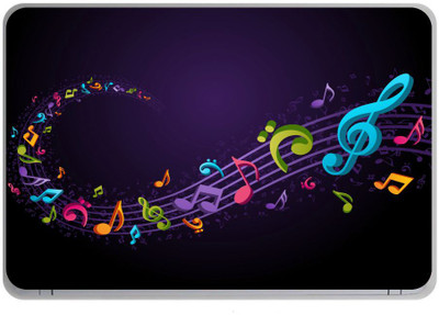 

Ramiya colorful music note (3M/Avery Vinyl, Finish-Glossy Laptop Decal 15.6