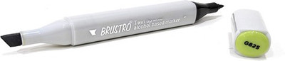 

Brustro Twin Tip Alcohol Based Marker Green (Petits Pois)(Set of 1, Green (Petits Pois))