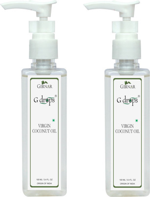 

G Drops Virgin Coconut Oil Combo Set of 2(200 ml)