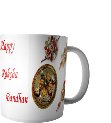 

RD Best Customise Gift for Raksha Bandhan PWMRB38 Ceramic Mug(300 ml), Multicolor
