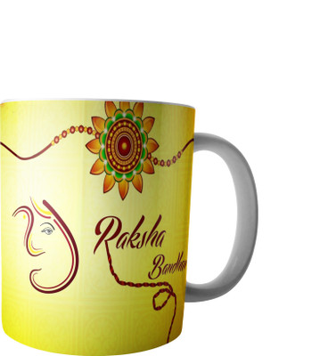 

RD Best Customise Gift for Raksha Bandhan PWMRB82 Ceramic Mug(300 ml), Multicolor