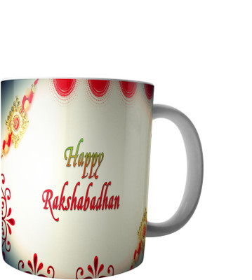

RD Best Customise Gift for Raksha Bandhan PWMRB23 Ceramic Mug(300 ml), Multicolor