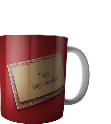 

RD Best Customise Gift for Raksha Bandhan PWMRB56 Ceramic Mug(300 ml), Multicolor