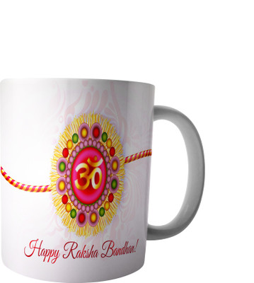 

RD Best Customise Gift for Raksha Bandhan PWMRB55 Ceramic Mug(300 ml), Multicolor