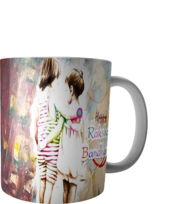 

RD Best Customise Gift for Raksha Bandhan PWMRB36 Ceramic Mug(300 ml), Multicolor