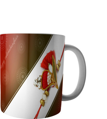 

RD Best Customise Gift for Raksha Bandhan PWMRB33 Ceramic Mug(300 ml), Multicolor