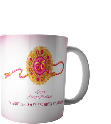 

RD Best Customise Gift for Raksha Bandhan PWMRB6 Ceramic Mug(300 ml), Multicolor