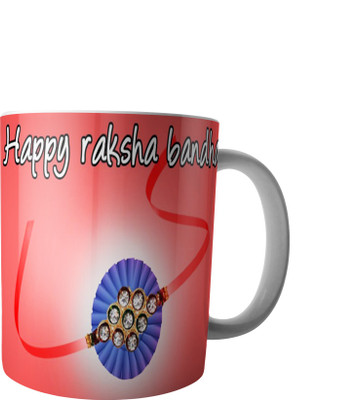 

RD Best Customise Gift for Raksha Bandhan PWMRB68 Ceramic Mug(300 ml), Multicolor