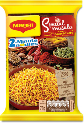 

Maggi 2-Minute Special Masala Instant Noodles 70 g(Vegetarian)
