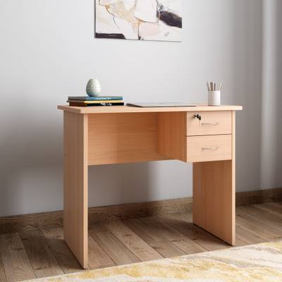Hometown engineered top wood study table