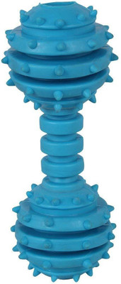 

shalimar pets High Quality Rubber Dumble Toy for Small Dogs (Color May Vary) Rubber Chew Toy For Dog