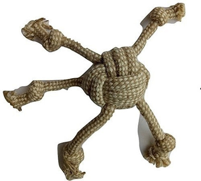 

shalimar pets Octopus Hand Made Cotton Chewable Rope Toy for Small and Medium Dogs Wool Chew Toy For Dog