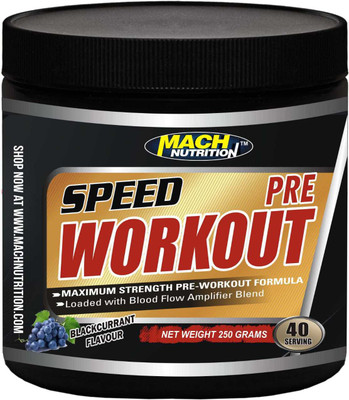 

Mach Nutrition Preworkout Protein Blends(250 g, Black Currant)