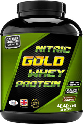 

CALIBER NUTRITION NITRIC GOLD WHEY PROTEIN Whey Protein(2 kg, Chocolate Cookie)