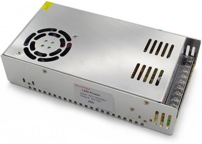 

TECHNOLOGYBAZAR - 12V 20A DC Power supply for CCTV LED 3D Printer/ Robotics/ CNC/ DIY projects 220 Watts PSU(Silver)