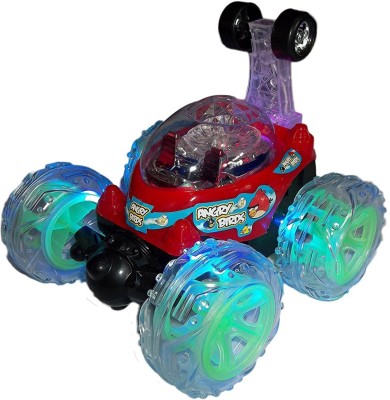 

SR Toys 360 Degrees Rotating Stunt Car with Colourful 3D Lights & Music(Multicolor)