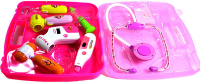 

Saffronworld Role Play PVC Doctor Set With Lighting Equipment