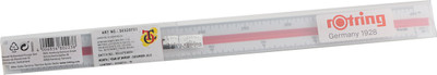 

rotring Triangular Reduction Scale T6 -S0220721 Ruler(Set of 1, Silver)