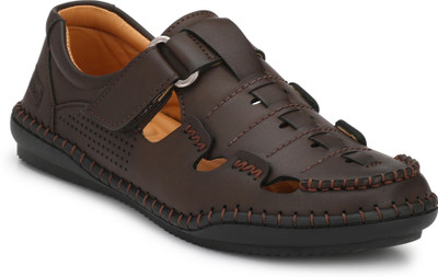 

DEN ROB Men Brown Flats