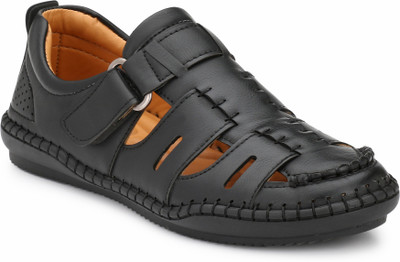 

DEN ROB Men Black Sandals