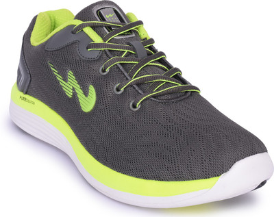 Campus ALTO Running Shoes For Men(Grey, D.gry/f.grn