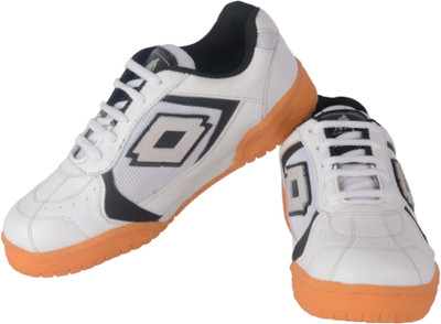 

Davico Court Deluxe Badminton Shoes For Men(White, Black)