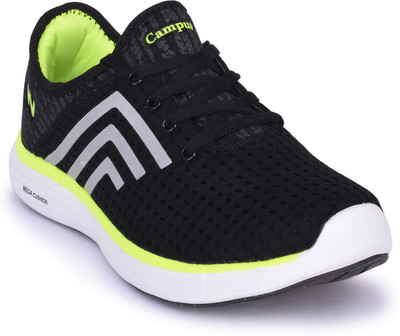 

Campus BATTLE X-111 Running Shoes For Men(Black, Black23