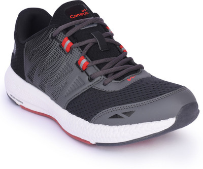 Campus MIG Running Shoes For Men(Grey, Dgryblkred003