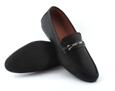 

Boron Leather Look Loafers For Men(Black