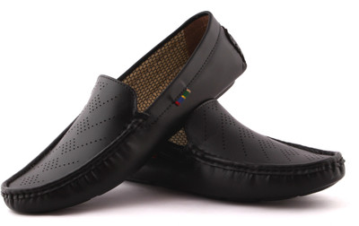 

Greenfoot Leatherlook Loafers For Men(Black