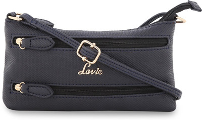 

Lavie Women Casual Blue Leatherette Sling Bag