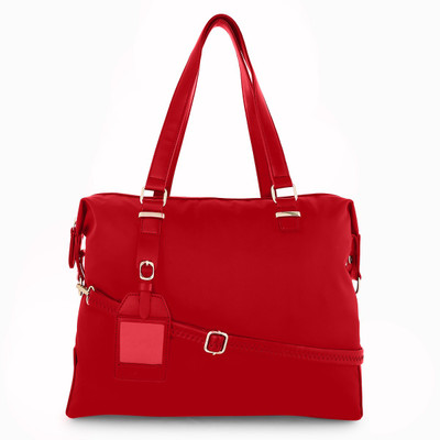 

Lavie Women Evening/Party Red Leatherette Shoulder Bag
