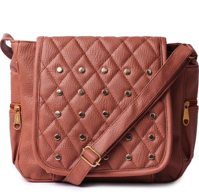 

Element cart Women Evening/Party Brown PU Sling Bag