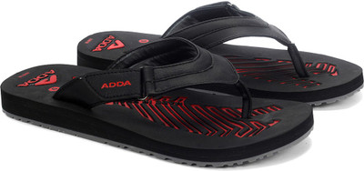 

Adda Slippers, Black red