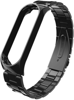 

Higar Stainless Steel Strap Smart Watch Strap(Black)