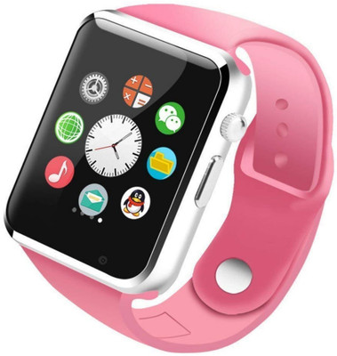 

Oasis Bluetooth Smart Watch With Camera and Sim Card Support With Apps like Facebook and WhatsApp For All 3G & 4G Android/IOS Smartphones Smartwatch(Pink Strap M)