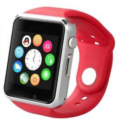 

SHOPZIE A1 Samart Watch Red Smartwatch(Red Strap universal)