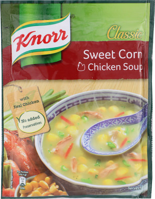 

Knorr Sweet Corn Chicken Soup(42 g)