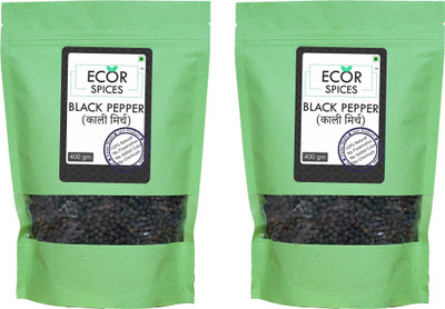 

Ecor Spices Home Made Black Pepper Seeds(2 x 400 g)