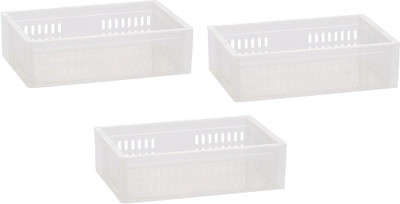 

Howards Cadi Stackable Organiser Basket - Medium Storage Basket(Pack of 3)