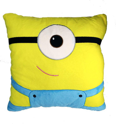 

CREATIVEVILLA CUTE STUART MINION STUFFED PLUSH CUSHION PILLOW SOFT TOY - 35 cm(Multicolor)