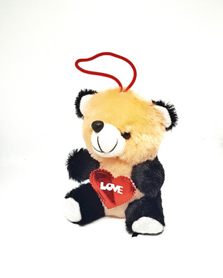 

Mofaro Soft small love teddy - 6 inch(Multicolor)